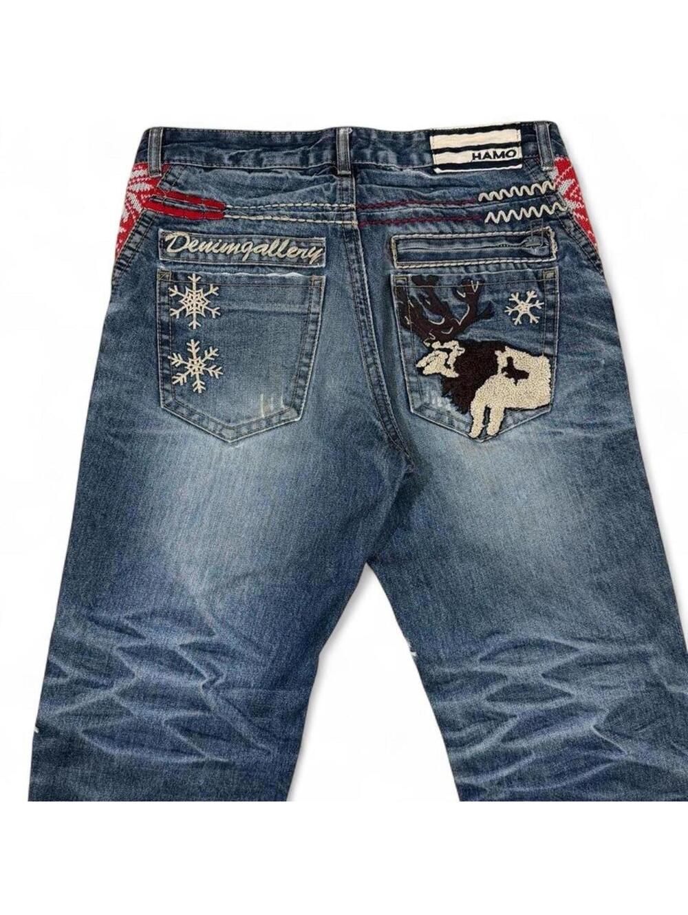 HAMO ( LOLITA COMPANY) UNIQUE STYLE DENIM JEANS